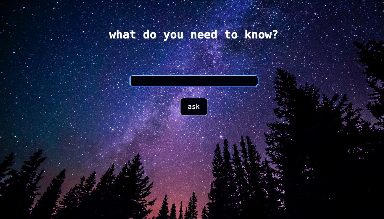 ask the stars image